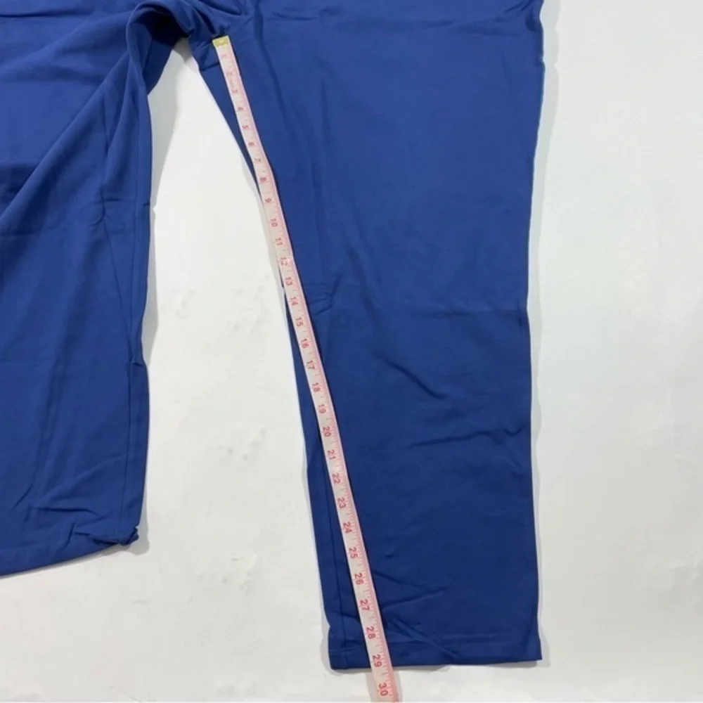 New Logo Lori Goldstein Layers Contrast Stitch Leggings 5X